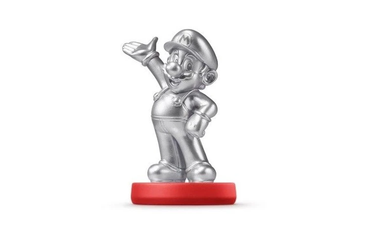 Arriva lAmiibo di Silver Mario