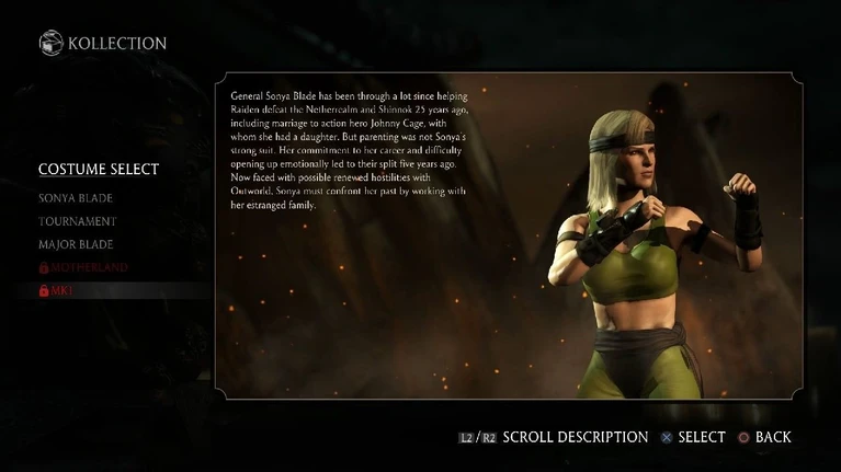 Tanya e nuovi abiti con laggiornamento di Mortal Kombat X