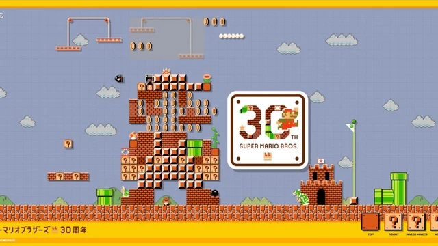 Nintendo manda online il sito celebrativo per il 30° anniversario di Super Mario