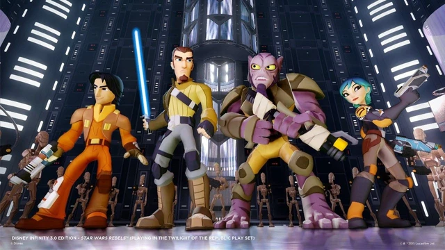 I personaggi di Star Wars Rebels in Disney Infinity 3.0