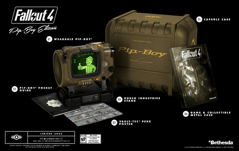 E3 2015 Ecco la PipBoy Edition di Fallout 4