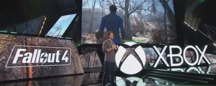 E3 2015 Fallout 4 presente sul palco Microsoft