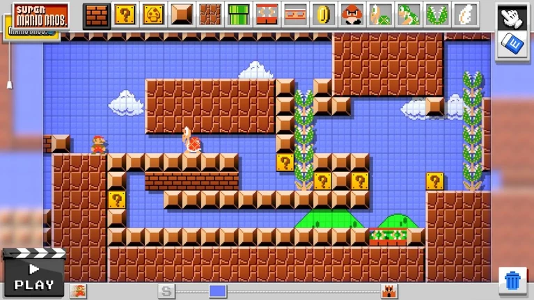 Alluscita di Super Mario Maker ci saranno già cento livelli pronti