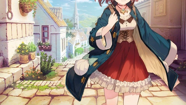 Atelier Sophie mostra la protagonista e... il libro