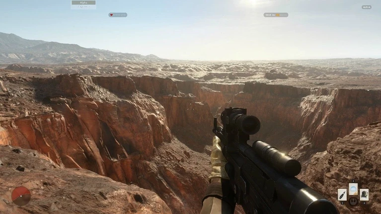 Scatti dallalpha di Star Wars Battlefront