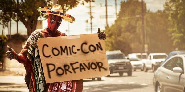 Deadpool chiede un passaggio verso il ComicCon