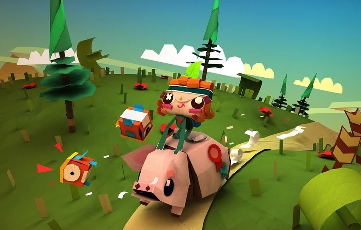 Tearaway si mostra giocato su Playstation 4