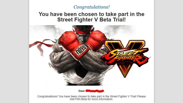 Al via la Beta di Street Fighter V