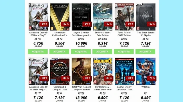 Offerte settimanali su DL Gamer