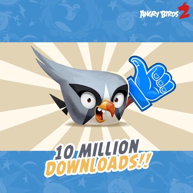 Già più di 10 Milioni di Angry Birds 2 nel mondo