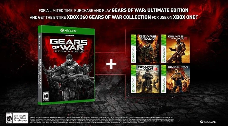 Gears of War Ultimate Edition regala la serie su Xbox 360