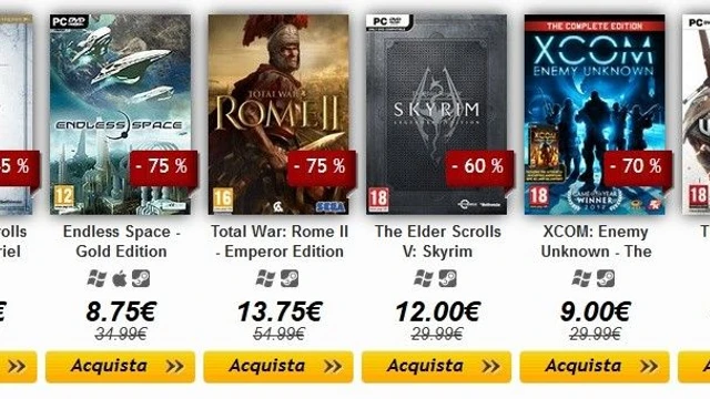 Ecco i Weekly Deals di DLgamer