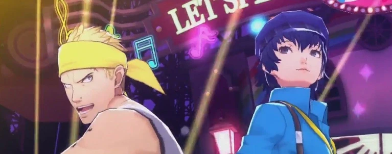 Persona 4 Dancing All Night mostra Yosuke e Kanji