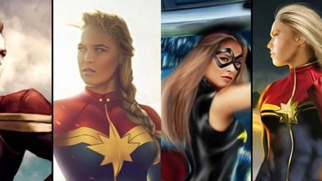 Ronda Rousey come Captain Marvel? I fan creano delle art per lei