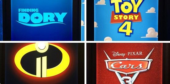 Rivelati i poster di Finding Dory, Cars 3, Toy Story 4 e Gli Incredibili 2!