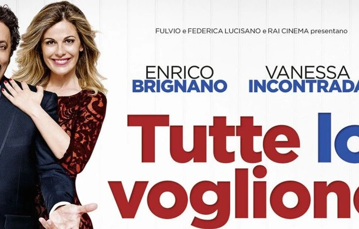 Trailer ufficiale per la commedia Tutte Lo Vogliono con Brignano e Vanessa Incontrada