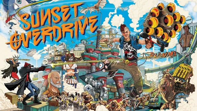 La copertina mai pubblicata di Sunset Overdrive