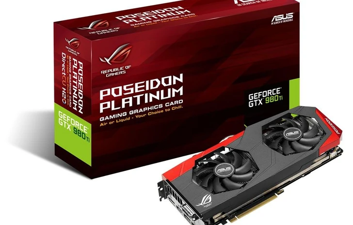 ASUS annuncia la scheda grafica Poseidon GTX 980 Ti