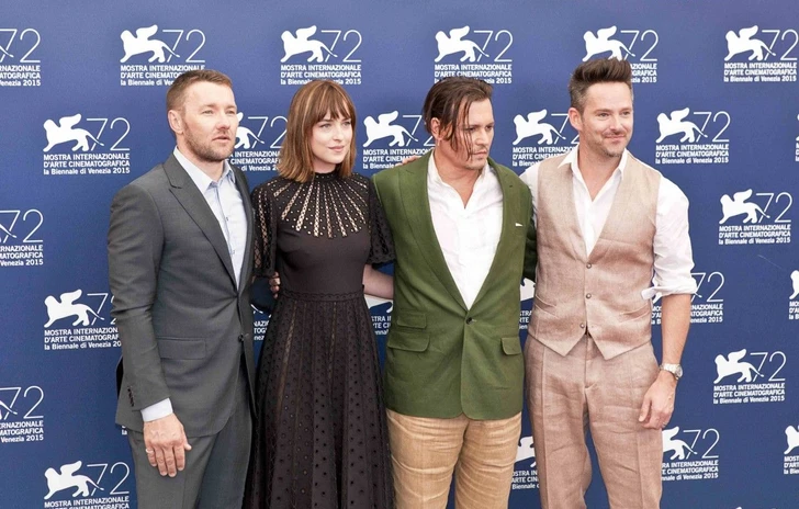 Venezia72 Immagini dal Red Carpet di Black Mass