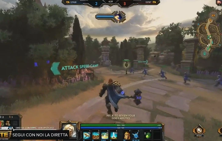 Ecco la replica del Gameplay di Smite