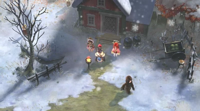 Ikenie to Yuki no Setsuna si mostra in azione