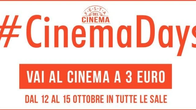 CinemaDays! Ecco i film che potete trovare al cinema durante l'evento