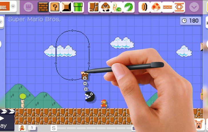 Super Mario Maker mostra a Nintendo i tuoi livelli