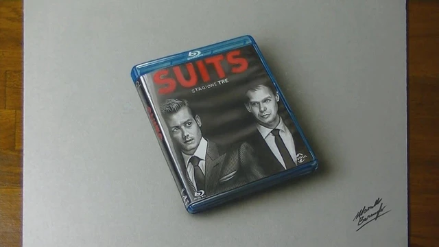 Suits - Stagione Tre: disegno in 3D di Marcello Barenghi