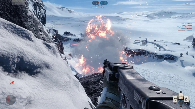 La Beta di Star Wars Battlefront a risoluzioni modeste