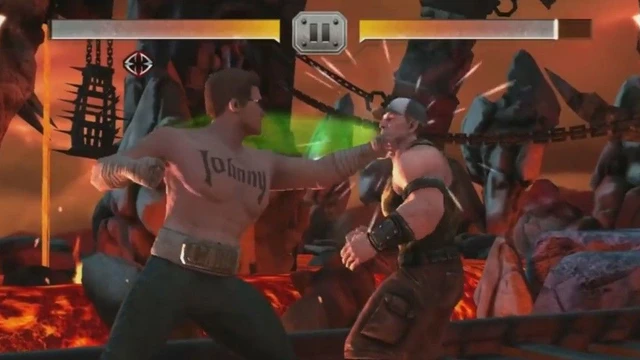 Johnny Cage combatte su WWE Immortals