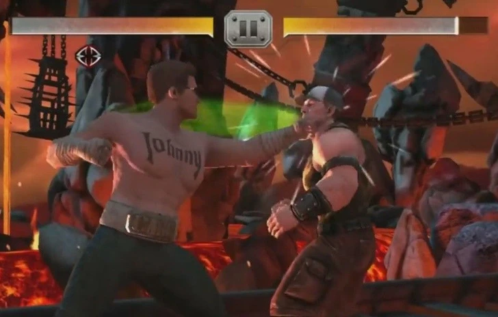 Johnny Cage combatte su WWE Immortals