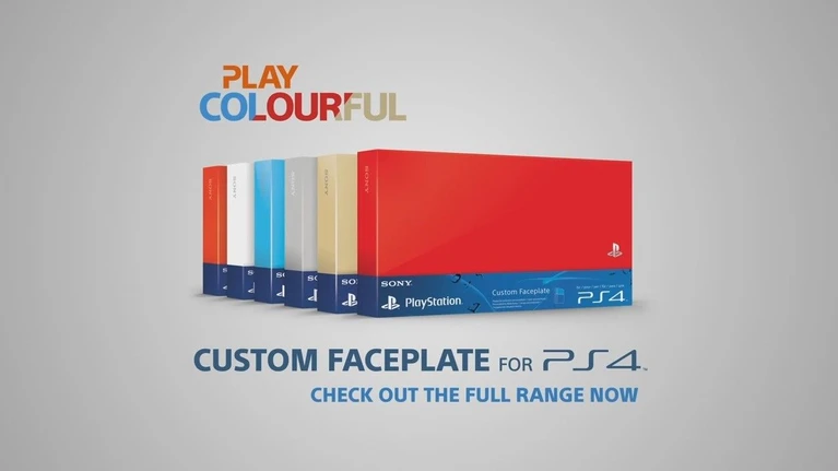 Arrivano le faceplate colorate per PS4