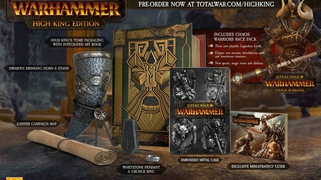 Data di uscita, bonus pre order e limited per Total War: Warhammer
