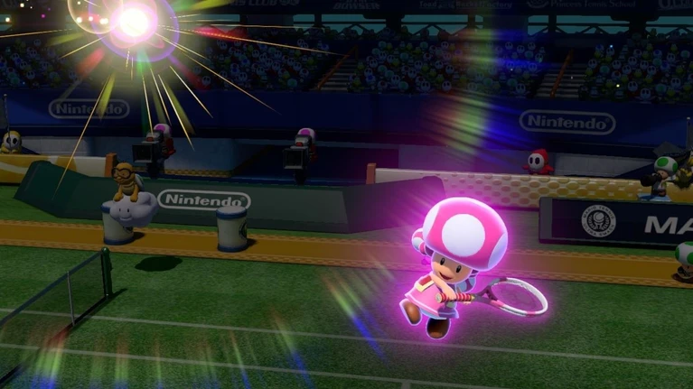 Mario Tennis arriva Toadette