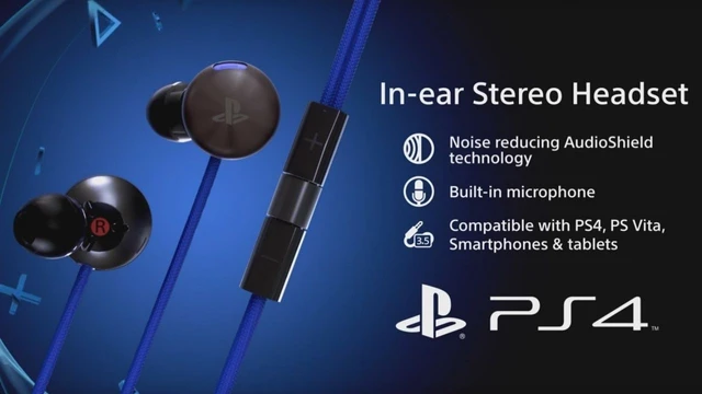 Nuovi auricolari stereo con microfono per PS4 a Dicembre