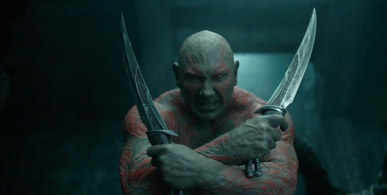 Dave Bautista parla del Drax di Guardiani della Galassia Vol II