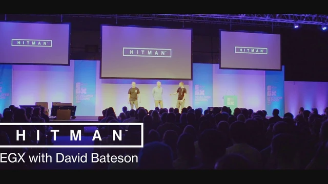 Hitman nel video dall'EGX in compagnia di David Bateson