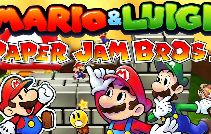 Un nuovo trailer per limminente Mario  Luigi Paper Jam Bros