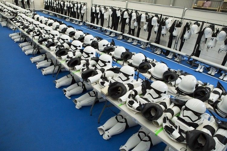 Sbirciamo nei camerini degli Stormtrooper