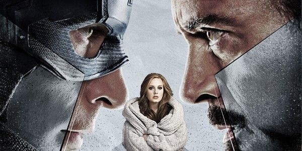 Il trailer di Captain America Civil War accompagnato dalla voce di Adele