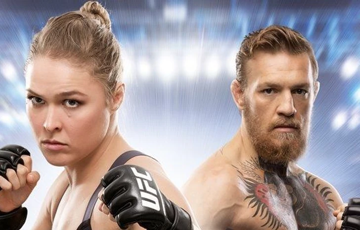 Conor McGregor al fianco di Ronda Rousey sulla cover di EA Sports UFC 2