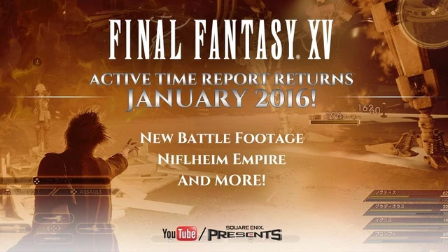 Il prossimo Active Time Report di Final Fantasy XV è programmato per Gennaio