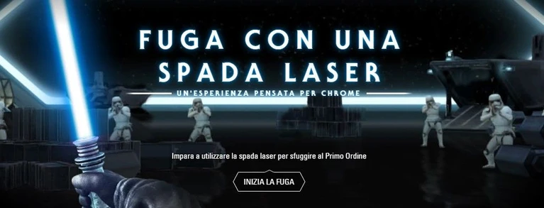 Google trasforma il tuo smartphone in una spada laser per unepica avventura sul tuo PC