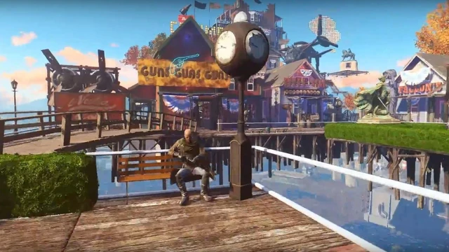 Una location in stile Bioshock: Infinite su Fallout 4