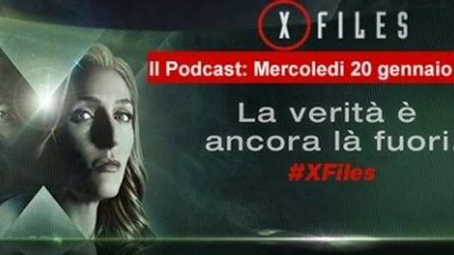 Alle 16, appuntamento con X-Files!