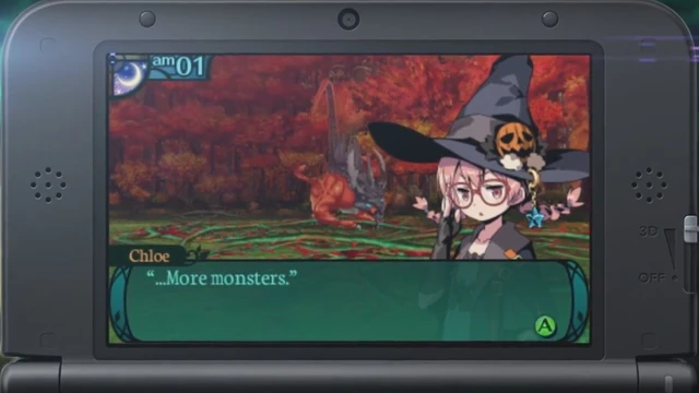 Etrian Odyssey 2 Untold: the Fafnir Knight mostra Bertrand e Chloe