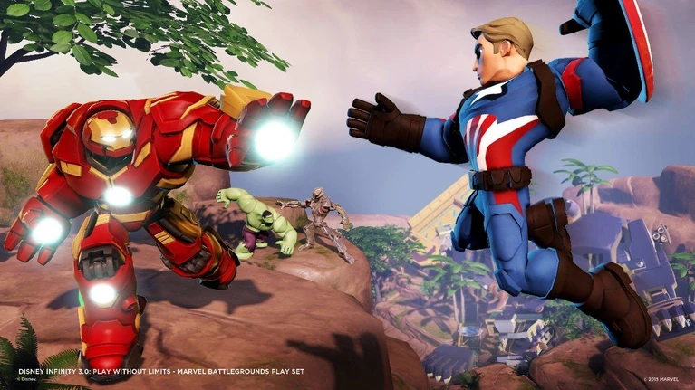 Il PlaySet Marvel Battleground per Disney Infinity 30 disponibile da Marzo