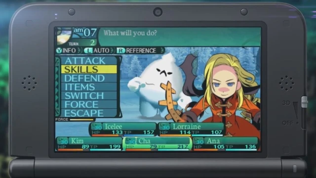 Etrian Odyssey 2 Untold: the Fafnir Knight mostra il Classic Mode