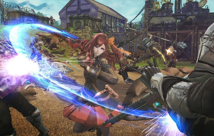 Valkyria Azure Revolution mostra tre personaggi