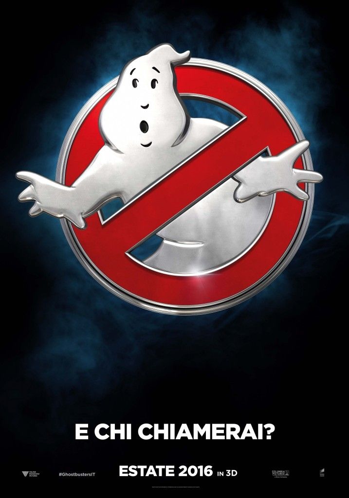 Teaser poster italiano per il film Ghostbusters